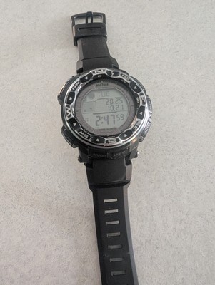 Casio Pro Trek PRW-2500 Protrek Triple Sensor Tough Solar Atomic Watch USED