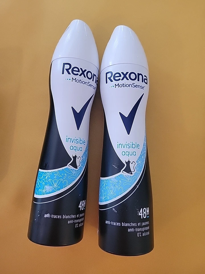 2 Rexona Motionsense Invisible aqua  Antiperspirant Deodorant for Women 48hr - Image 3 of 3
