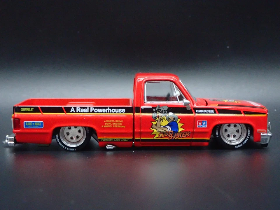 Modello Auto Diecast In Scala 1/64 Pickup Truck Chevy Chevrolet 1983 - Immagine 4 di 4