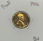 1958 Lincoln Wheat Proof Cent, GEM BU RD, Extremely Low Mintage!🔥🔥