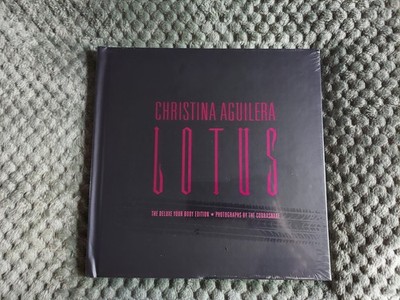 Christina Aguilera Lotus Deluxe Your Body Edition Book Album RARE Version Boxset