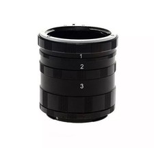 Macro Extension Tube Ring Set for Nikon F mount D90 D300S D700 D3100 D5100 D7200