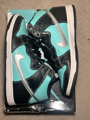 Size 10 - Nike SB Dunk High Premium x Diamond Supply Co. Tiffany 2014