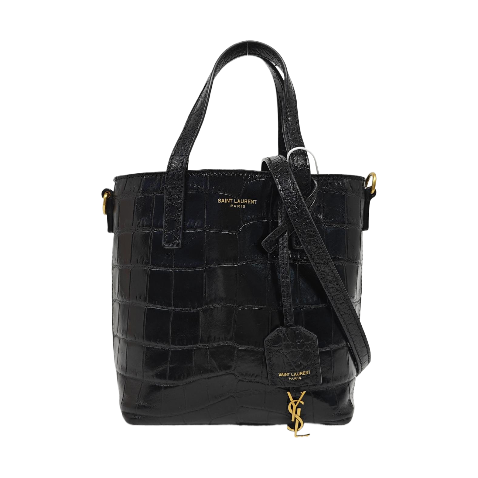 Yves Saint Laurent Handbags Leather Black Free Shipping | Duties Paid