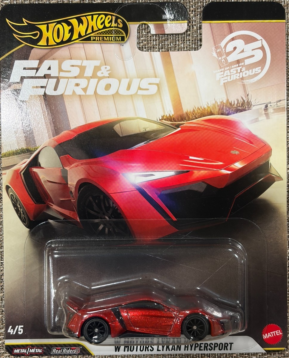2026 Hot Wheels Premium Fast & Furious W Motors Lykan Hypersport
