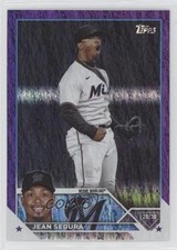 2023 Topps Series 2 Retail Purple Foil 53/799 Jean Segura #399 17i0