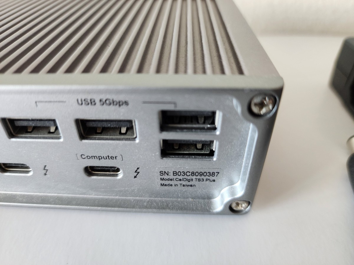 CalDigit TS3 Plus Thunderbolt 3 Docking Station USB-C Dock TS3+