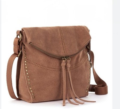 THE SAK Silverlake suede women's crossbody bag -Tobacco suede / Brown