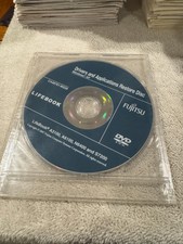 Fujitsu Lifebook Drivers and Applications Restore Disc - Windows XP - SEALED 