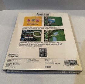 Power Golf Brand New in Box/Sealed! Turbografx 16 NEC DUO