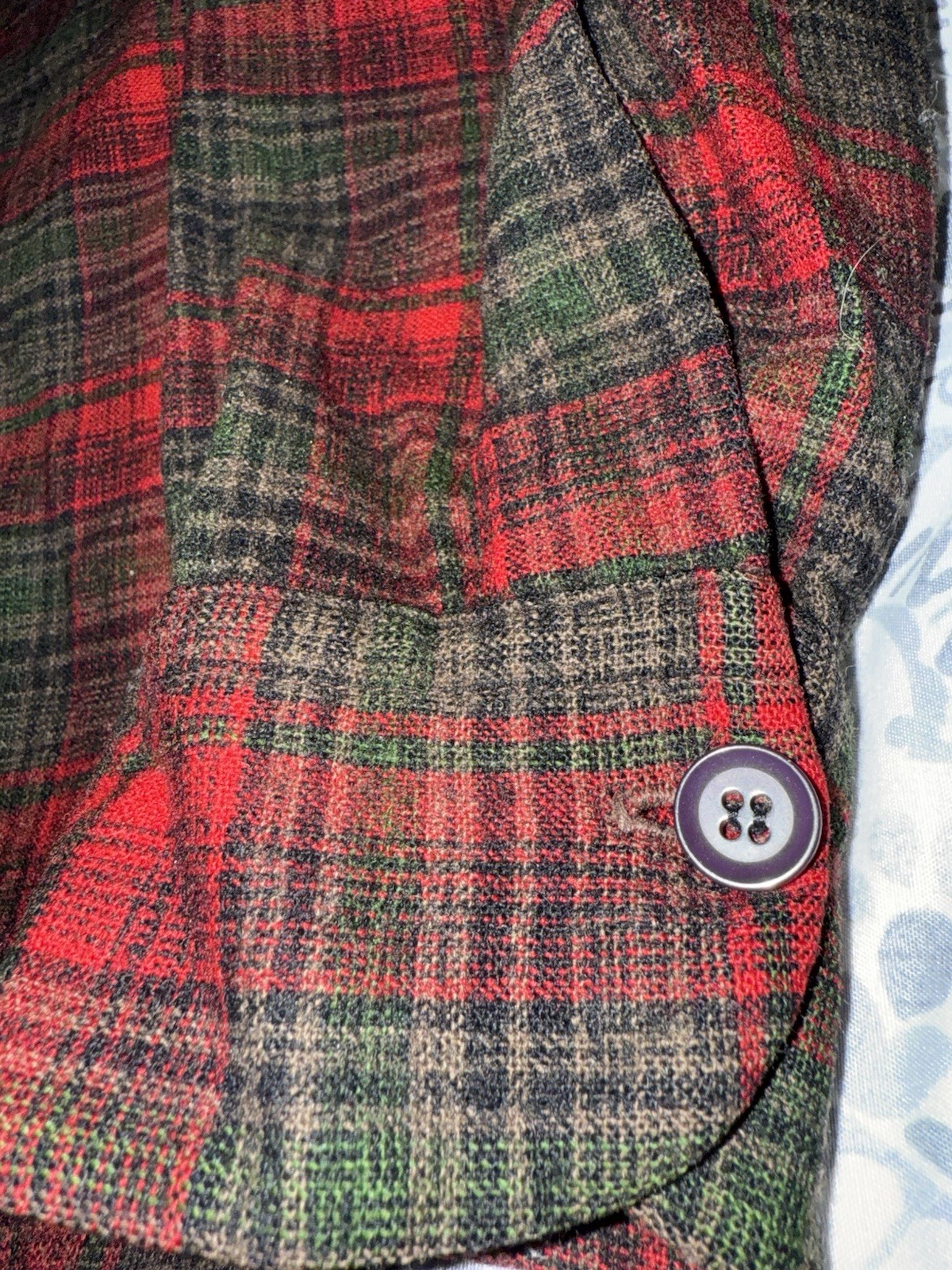 Vintage Pendleton Wool Button Down Board Shirt (m… - image 6