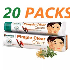 20X PIMPLE CLEAR CREAM 20GM EACH HIMALAYA WITH LONG EXPIRY  FREE SHIPPING