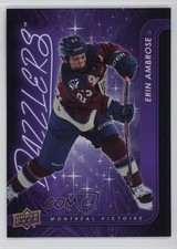 2024-25 Upper Deck PWHL Dazzlers Purple Erin Ambrose #DZ-18 1ik9