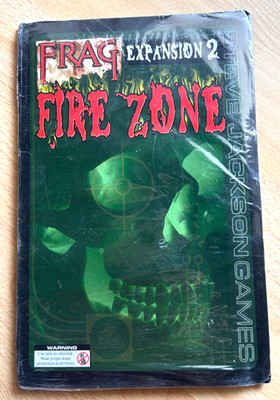 RPG Frag Expansion 2 Fire Zone Steve Jackson Games 2002 OVP sealed Z 1-2 #4856