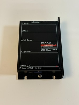 MAXON MOTOR ESCON 50/5 SERVO MOTOR CONTROLLER P/N: 409510