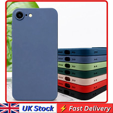 For iPhone SE 3rd 2022/2nd 2020 Generation/8/7 Phone Case Liquid Silicone Cover
