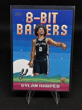 Topps 2025-26 8-Bit Ballers Dylan Harper Rookie Insert RC #8B-32 Spurs NBA