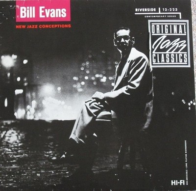 Bill Evans - New Jazz Conceptions LP Album RE Vinyl Jazz Hard Bop 0255