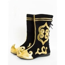 Women Men Chinese Men Mongolian Boots Cosplay Shoes Ethnic Minority Dance Boots