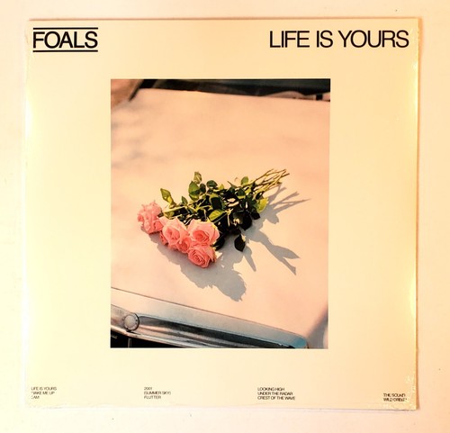 Foals - Life Is Yours (Limited Curacao Coloured Vinyl LP) New & Sealed - Afbeelding 1 van 2