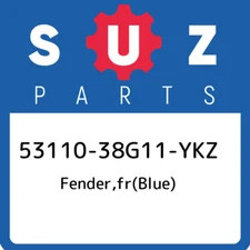 53110-38G11-YKZ Suzuki Fender,fr(blue) 5311038G11YKZ, New Genuine OEM Part
