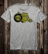 Retro Hot Rod Tee T Shirt Drag Race Racing Speed KW K&W Automotive Chemicals