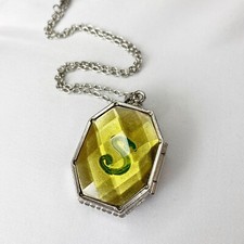 Collana Harry Potter Serpeverde Con Ciondolo Stemma Ufficiale - Gioiello Collezionabile In Metallo Argentato