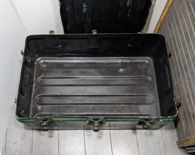 Vintage A&S Tribal Military Aluminum Medical Supply Chest Storage