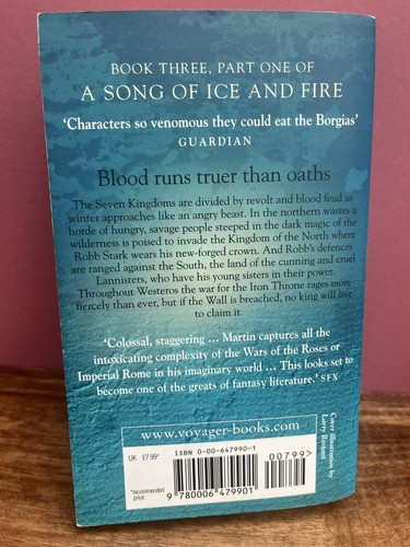 Ein Sturm der Schwerter: Teil 1 Stahl und Schnee von George R. R. Martin. Taschenbuch, 2003 - Bild 3 von 3