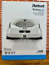 🤖iRobot Braava Jet M6 M6110 Wi-Fi Connected Robot Mop - White🤖