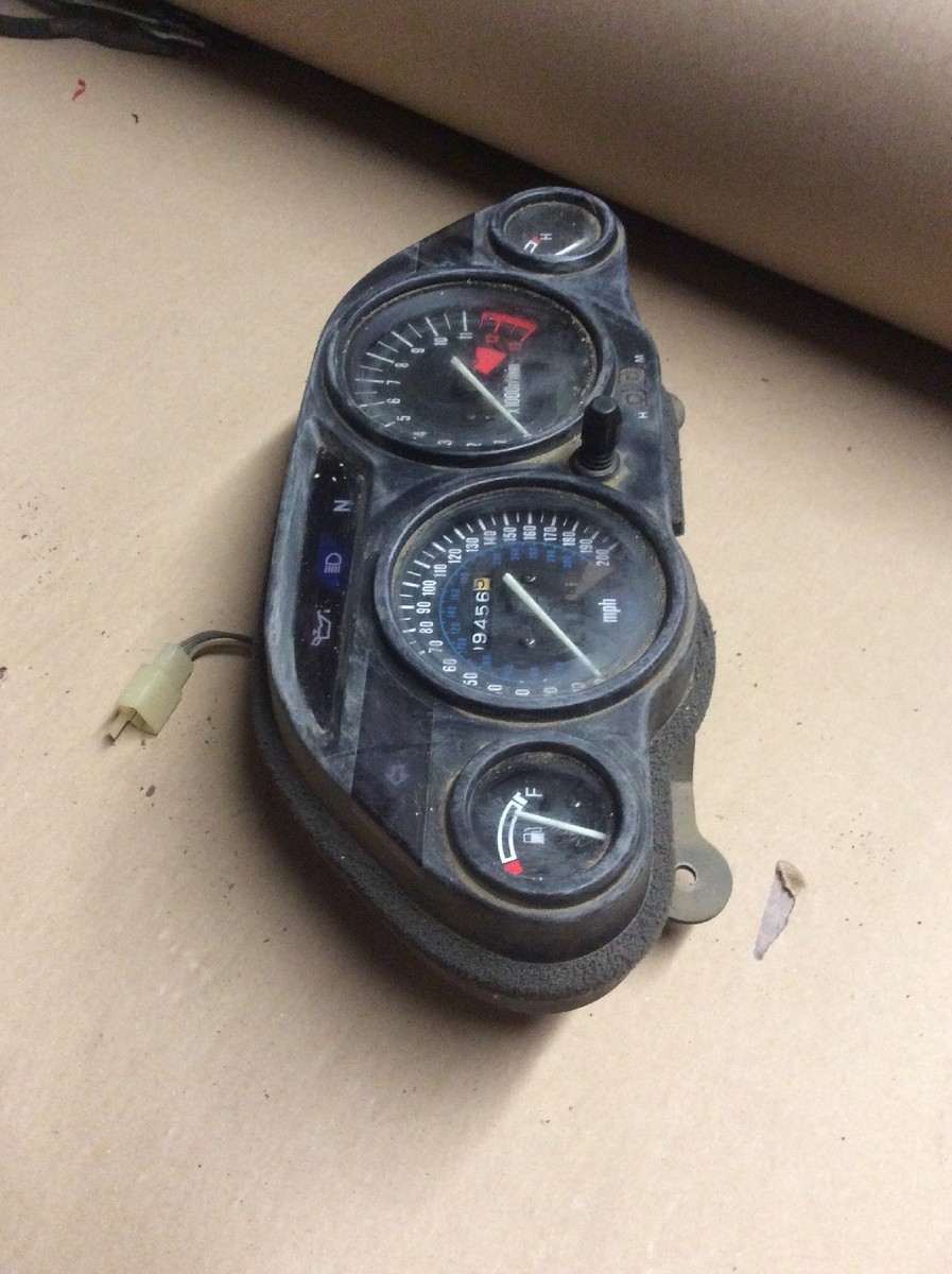 93-01 KAWASAKI NINJA ZX11D GAUGE CLUSTER SPEEDO TACK OEM
