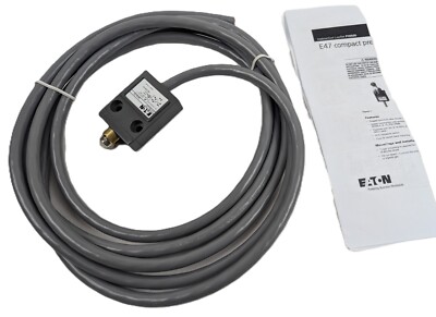 EATON E47BCC07 Limit Switch Roller Plunger SPDT 5A 3meter Cable 1NO/1NC SPDT NEW