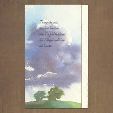 Religious LOVE Card, Hailstorms Rainbows God Has Blessed Me by DaySpring +✉