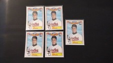 1989 Topps All Star Glossy Cal Ripken Jr. 5 Card Lot #6