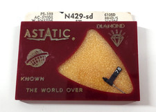 NOS Astatic N429-sd Diamond Phonograph Record Album Player Stylus Needle NEW