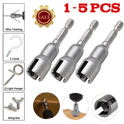 Hurricane Shutter Drill Bit,Wing Nut Drill Bit,Wingnut Socket,Power Wing Nut