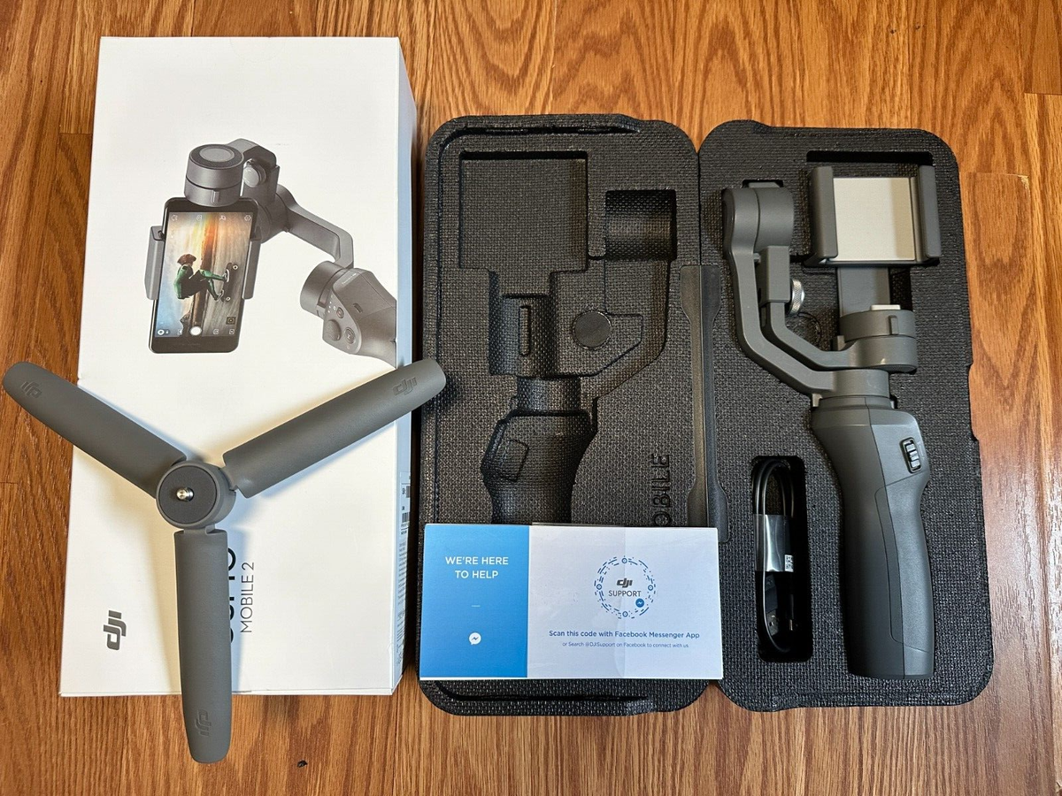 DJI Osmo Mobile Smartphone Gimbal OM170 with Tripod Attachment