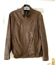 BUGATTI Superweiche Herren Lederblouson aus echt Leder Gr. 54 Gr. 58 aber passt