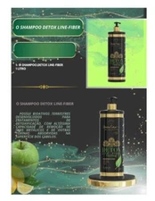 Donna Indiana Shampoo Detox LINE-FIBER Hair Therapy D-Tox 1 Lt - Queen Care