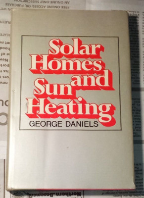Solar Homes and Sun Heating - George Daniels - HCDJ - 1976