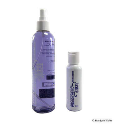 BEST SOLUTION Jewelry Cleaner 8oz Spray Bottle w/ C5 Metal Polish 2oz FREE GIFT