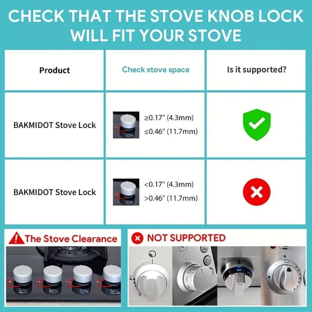 Children Security Protector BabyProof Locks Gas Cooktop Cover Indoor eBay