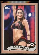 2018 Topps Heritage WWE Wrestling BRONZE Parallel #17 Brie Bella