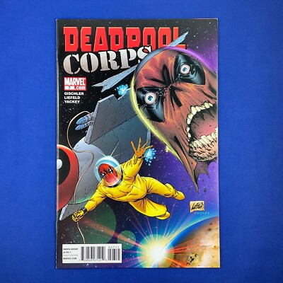 Deadpool Corps #7 Marvel Comics 2010 Wade Wilson Lady Deadpool Kidpool IN SPACE!