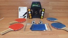 Genuine Sportcraft (19008) Ping Pong, Table Tennis, 4 Paddles & 8 Balls **READ**