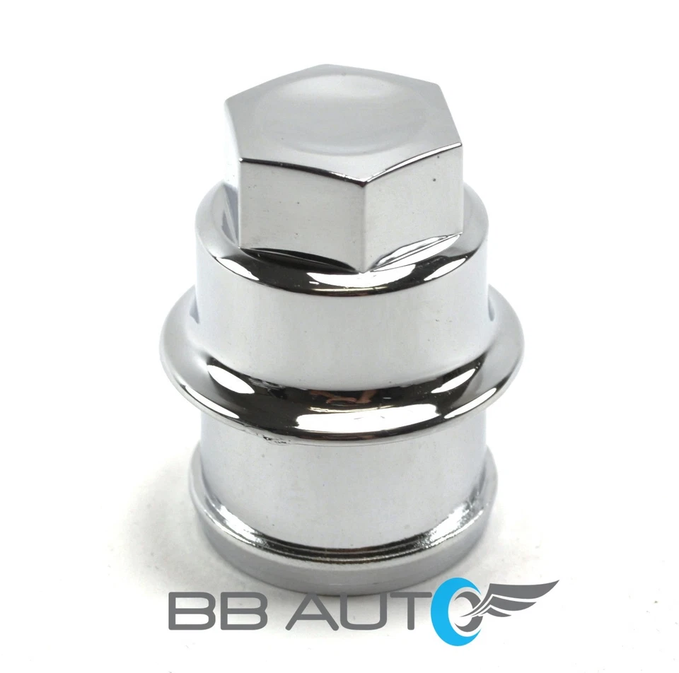 SET OF 32 SILVERADO AVALANCHE SIERRA EXPRESS VAN WHEEL CHROME LUG NUT COVERS NEW - Image 2 of 4