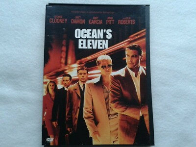 DVD Ocean's Elevenvon Steven Soderbergh, mit George Clooney, Brad Pitt u.a.