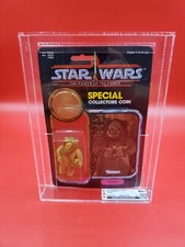 CAS 85  1984 KENNER STAR WARS LUMAT POTF 92 BACK A GRADED