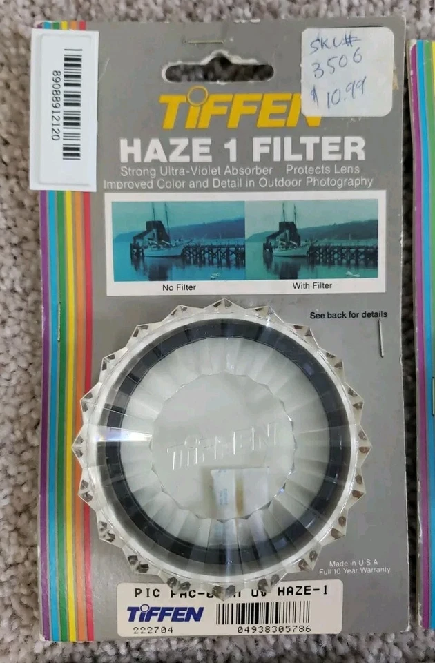 TIFFEN Circular Polarizing Filter, Haze 1 Filter, 80A Filter, & ND .6 Filter - Image 2 of 4