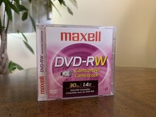 Maxell DVD-RW Camcorder 30min / 1.4gb/Go